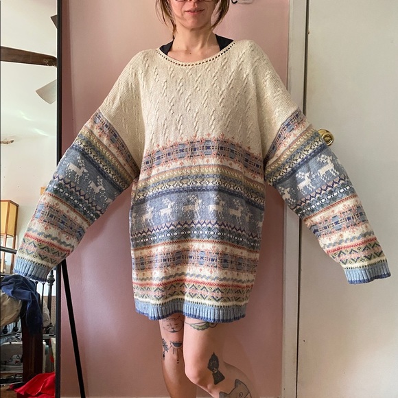 Chunky Knitted Sweater - Picture 2 of 5